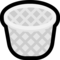 Wastebasket emoji on Microsoft